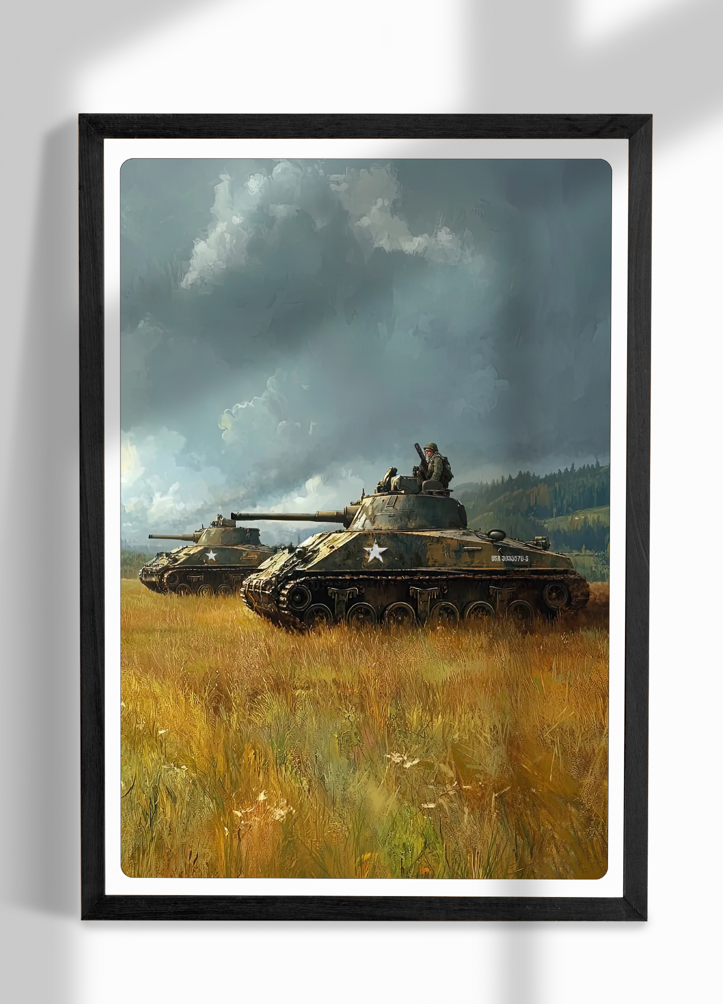 Poster - Sherman Tank