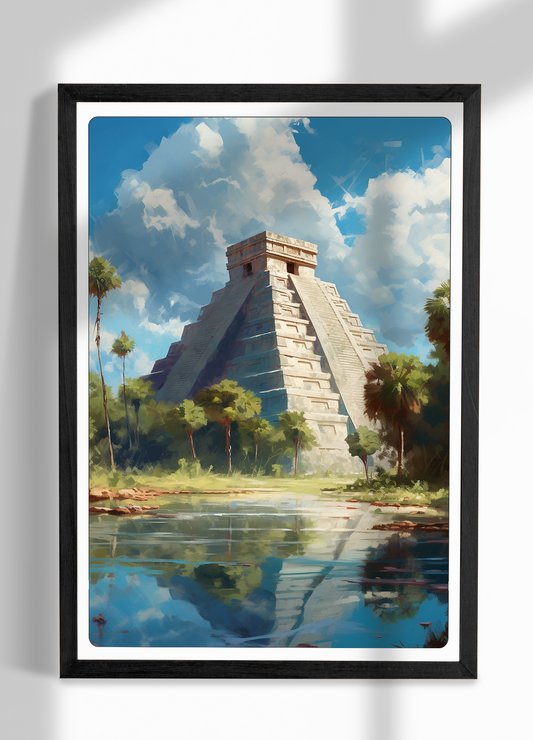 Poster - Pyramid of Kukulkan